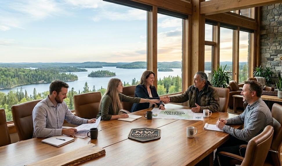 Northern Lights Ventures hospitality and property management team in Northwestern Ontario